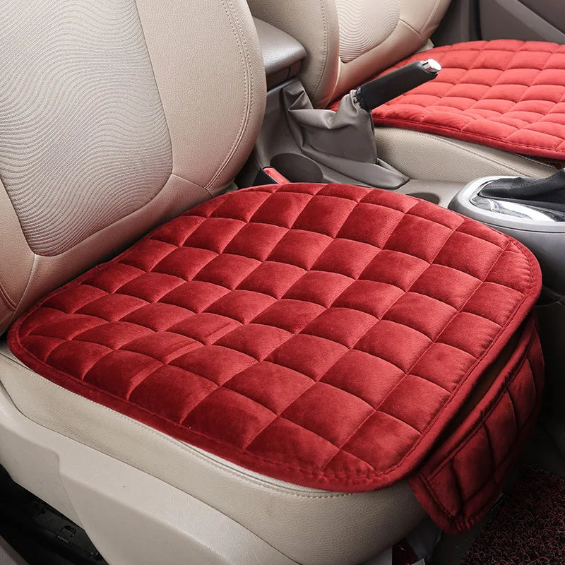 Winter Warm Car Seat Cushion – Anti-Slip Plush Seat Cover Pad