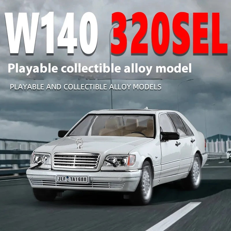 Classic Luxury Sedan Diecast Model