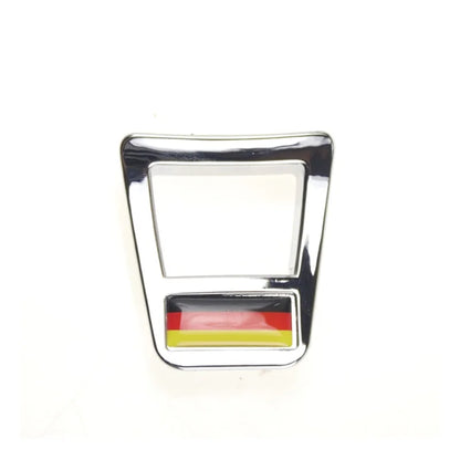Steering Wheel Cover Sticker – Tricolor ABS Interior Trim Accessory