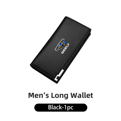 Men's Long Wallet Card Holder – Multi-Pocket Clutch Bag