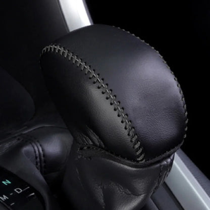 Gear Shift Knob Cover Leather