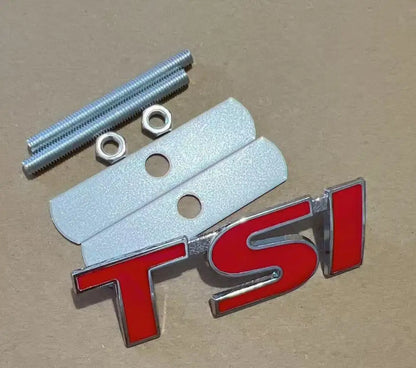 TSI Chrome 3D Car Styling Emblem
