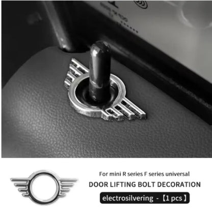 Metal Door Button Decoration Sticker - Interior Accent Trim