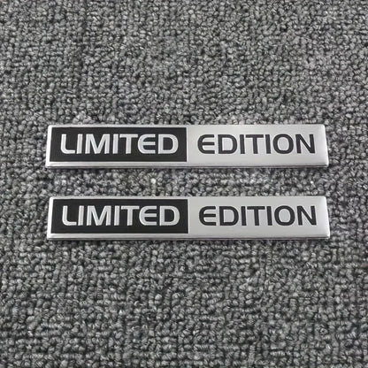 3D Metal Racing Sport Emblem Badge Sticker – 2 Pcs Car & Moto Decal