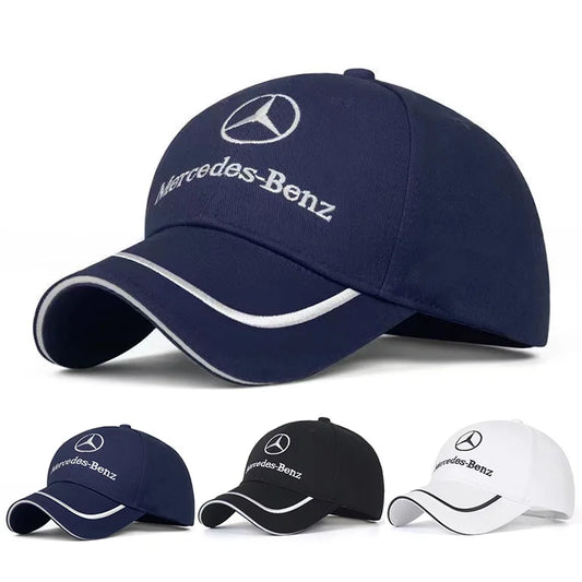 Gorra de béisbol bordada para entusiastas del automóvil – Sombrero deportivo de verano unisex | 3 colores
