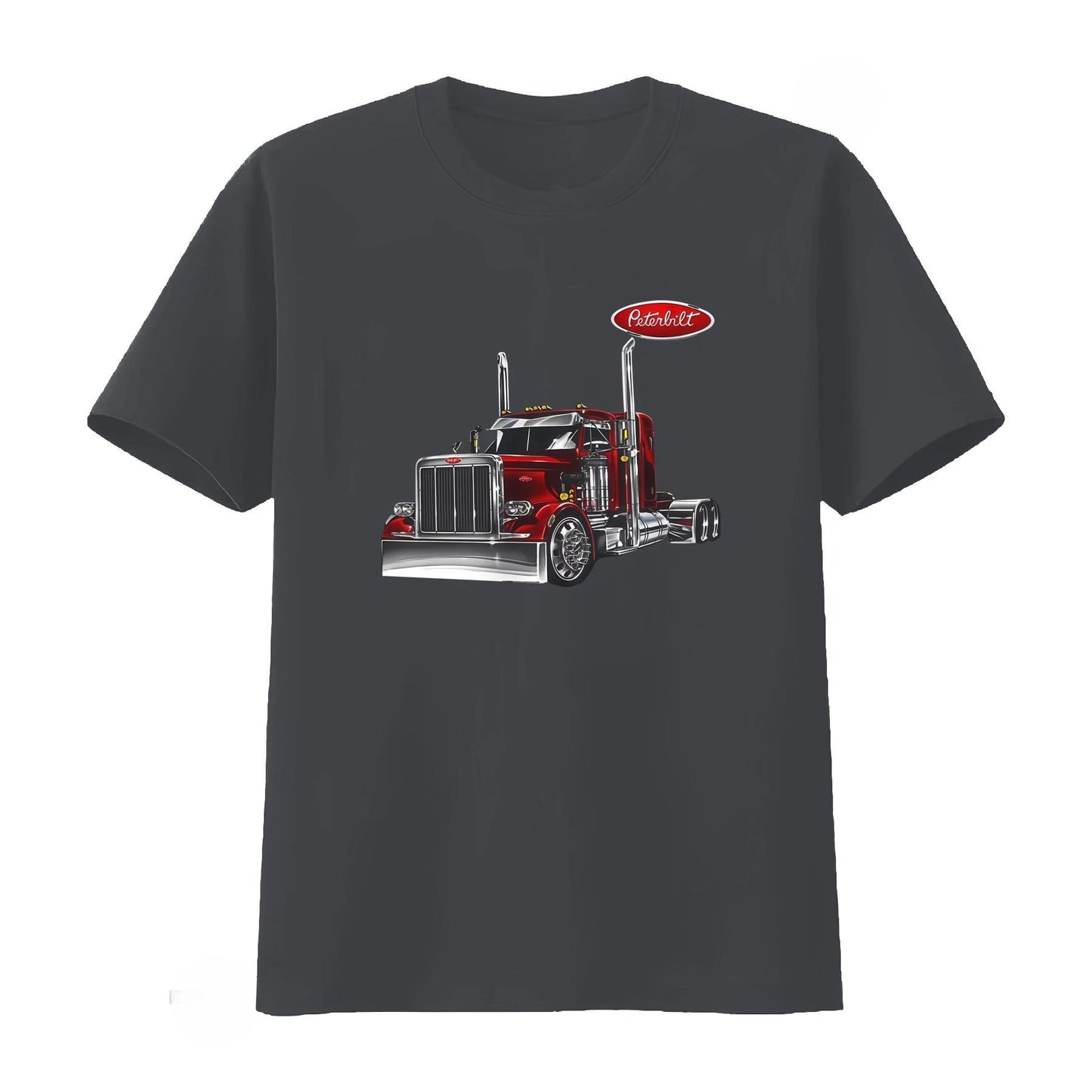 Trucker Graphic Cotton T-Shirt | Casual Streetwear Unisex Tee