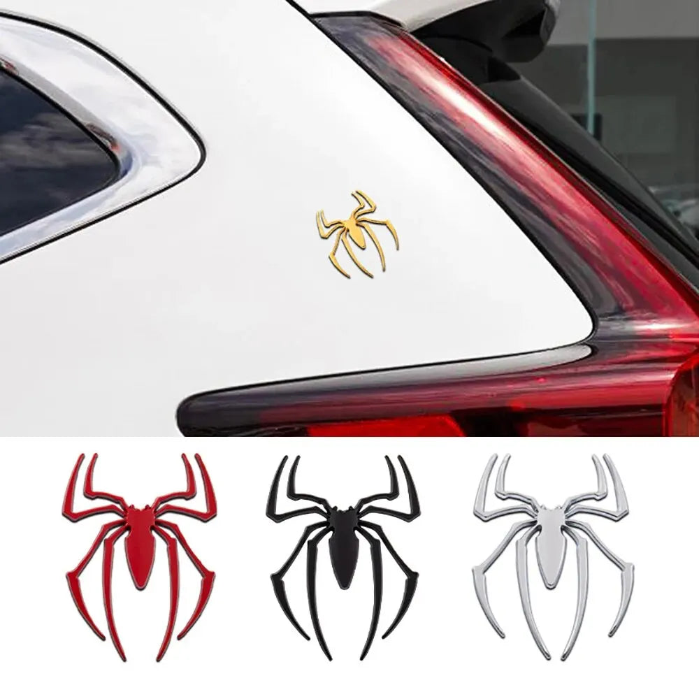3D Spider Style Metal Car Emblem