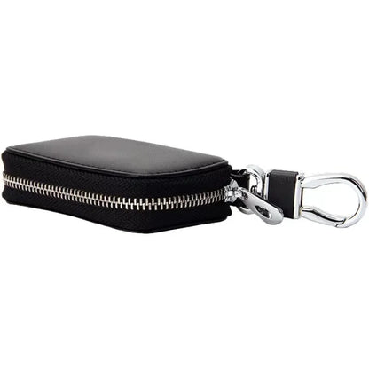 Leather Car Key Case – Multi-Function Key Wallet & Bag