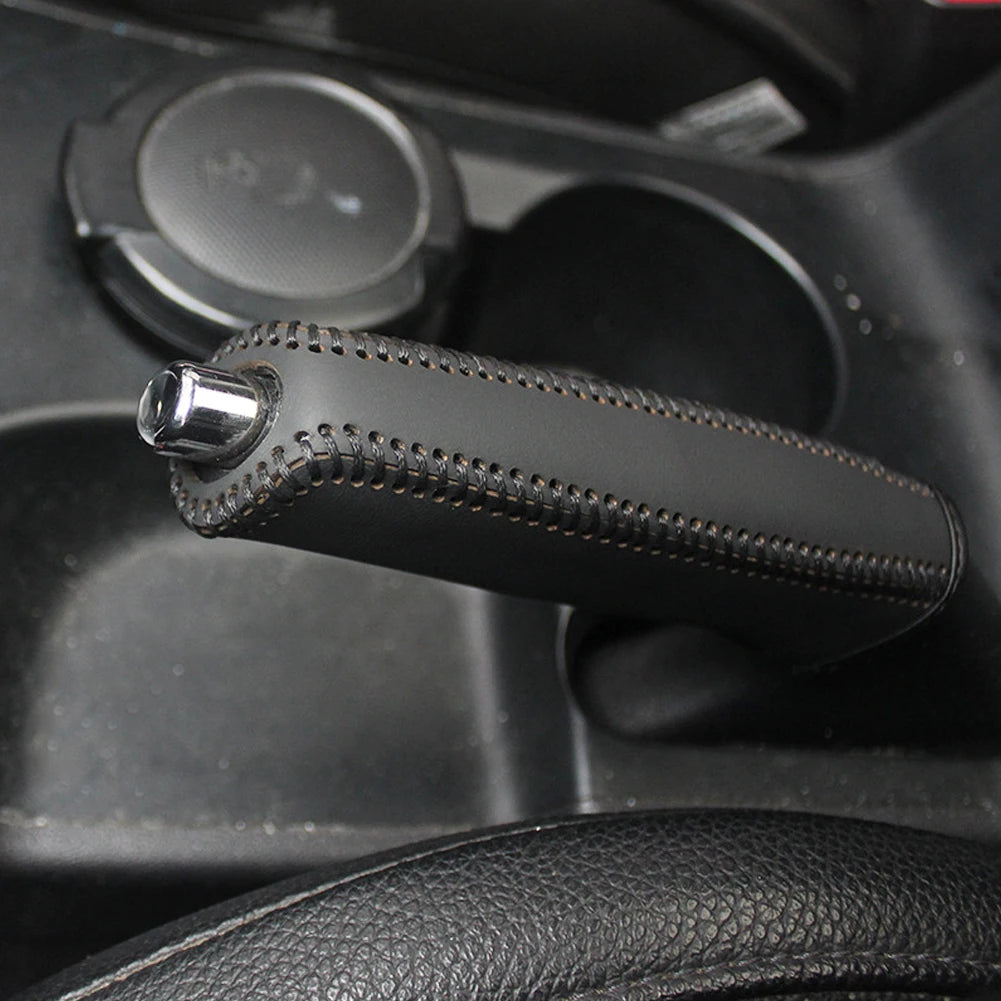 PU Leather Car Gears Handbrake Cover