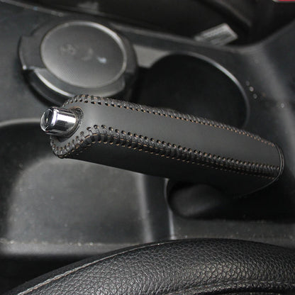 PU Leather Car Gears Handbrake Cover