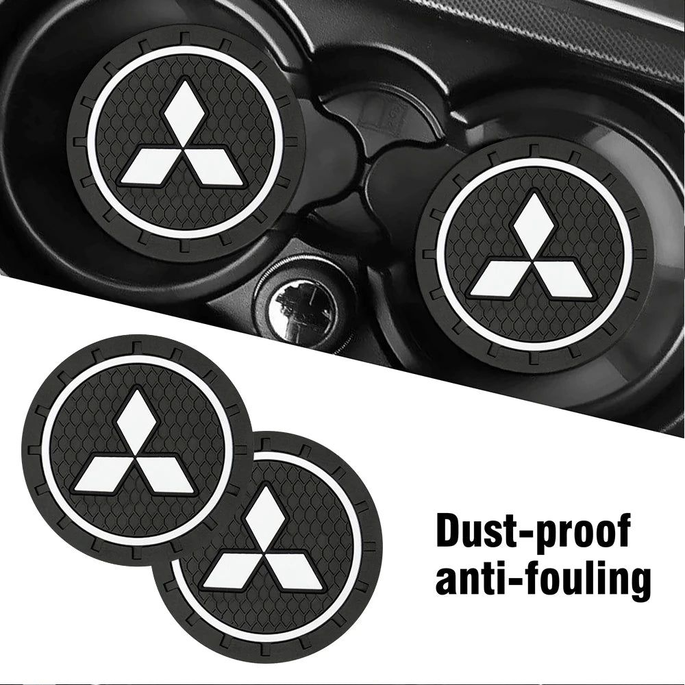 2PCS Silicone Cup Pad for Car