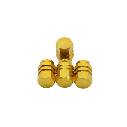 4Pcs Universal Aluminum Valve Caps