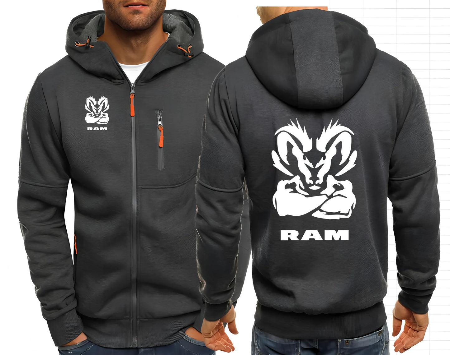 RAM Zip Hoodie