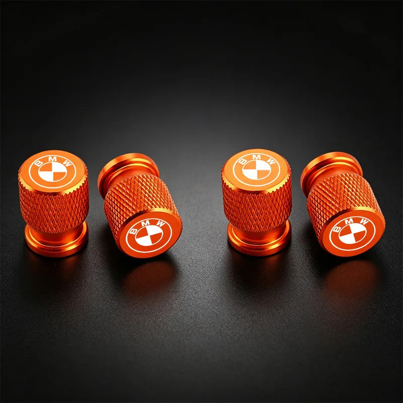 Aluminum Tire Valve Stem Caps – Set of 4 | Dustproof & Waterproof