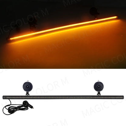 96 LED Strobe Warning Light Bar – 84cm | 15 Flash Modes | 12V