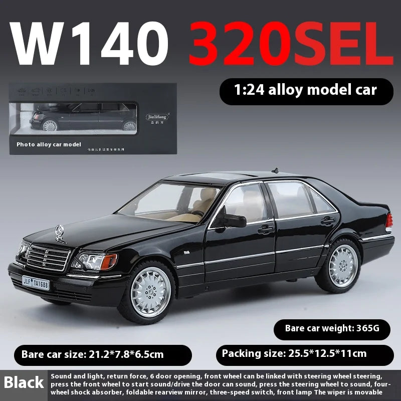 Classic Luxury Sedan Diecast Model