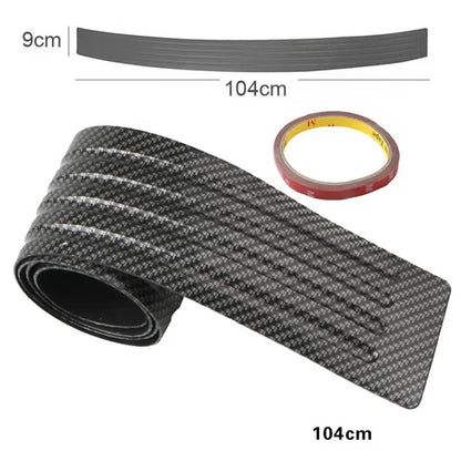 Carbon Fiber Trunk Door Sill Protector – Universal Fit