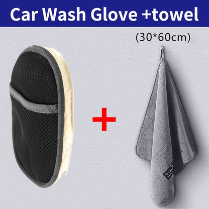 Car Washing Gloves Cleaning