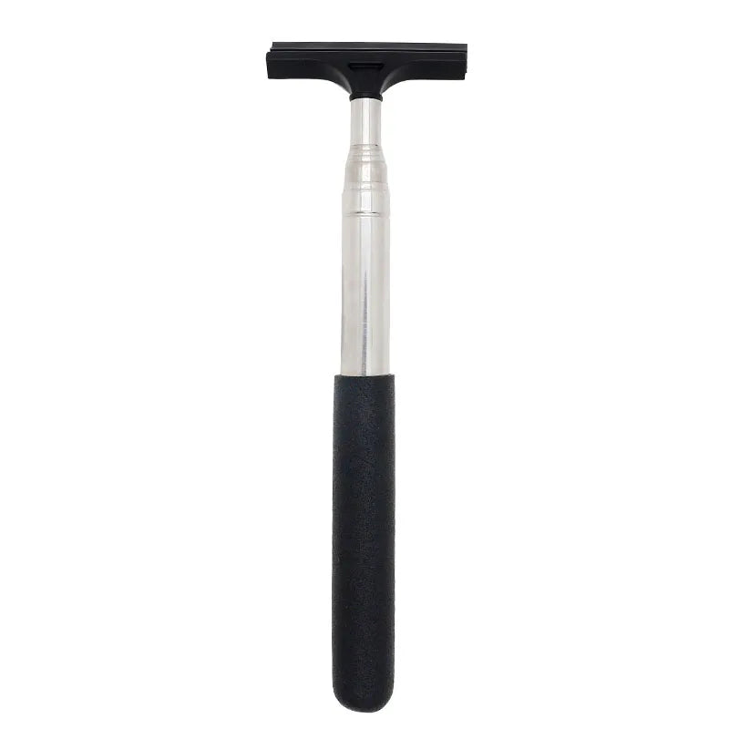 Car Rearview Mirror Wiper – Telescopic Glass & Mist Cleaner Scraper (21–98cm)