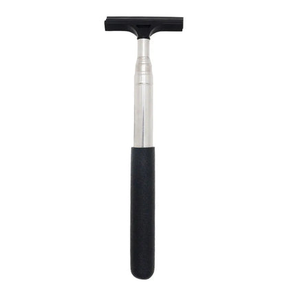 Car Rearview Mirror Wiper – Telescopic Glass & Mist Cleaner Scraper (21–98cm)