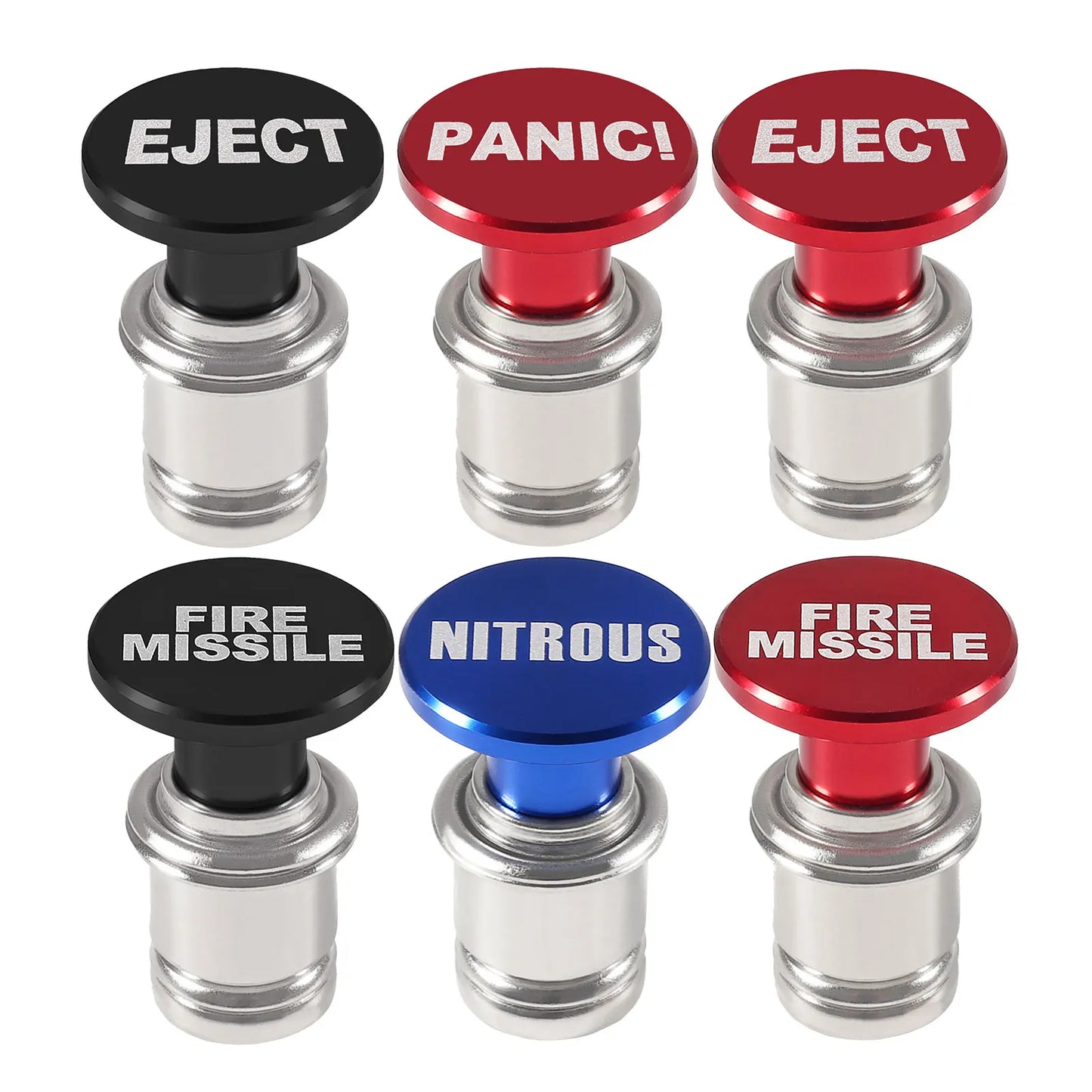 Aluminum Car Cigarette Lighter Button – 12V Universal Replacement