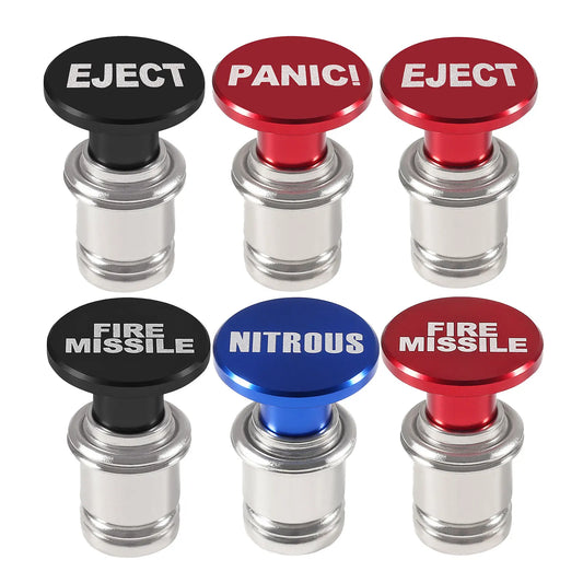 Aluminum Car Cigarette Lighter Button – 12V Universal Replacement