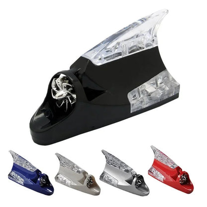 LED Shark Fin Antenna – Wind Powered RGB Roof Light 5 Colors