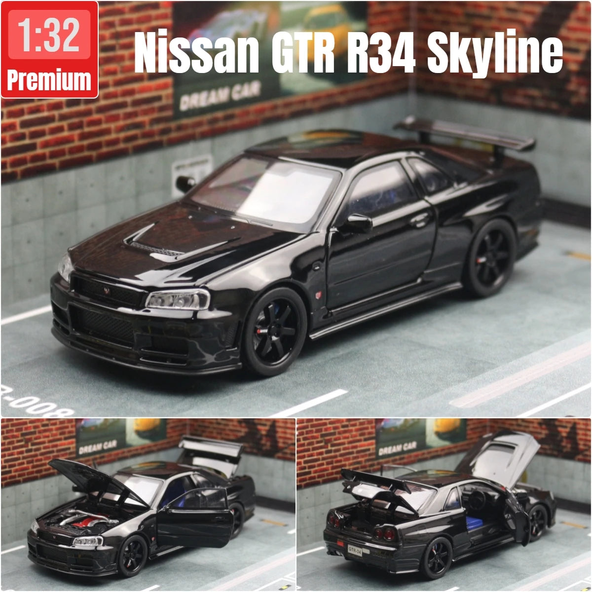 Performance Sports Car Diecast Model