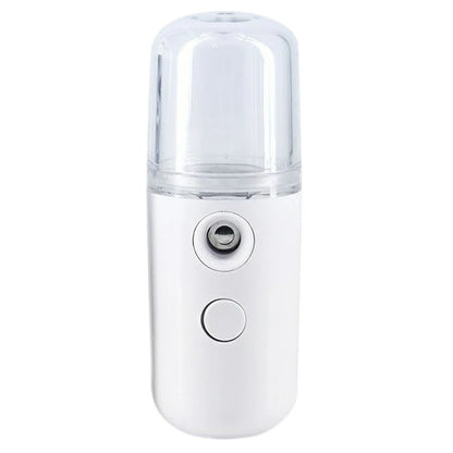 Mini USB Cool Mist Humidifier – Portable 30ml Rechargeable Face Sprayer for Car, Home & Office