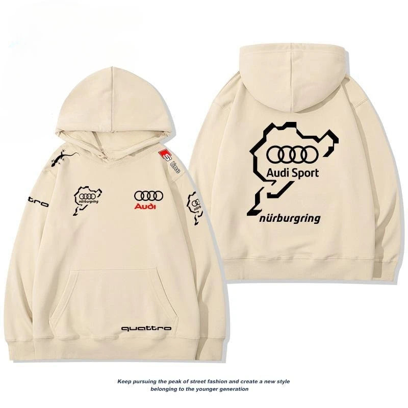 Car Hooded Versatile Casual Hoodie