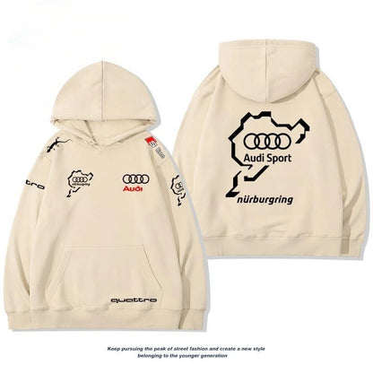 Car Hooded Versatile Casual Hoodie