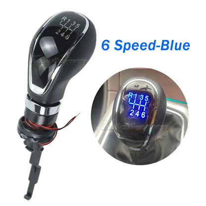LED 5/6 Speed Car Gear Shift Knob