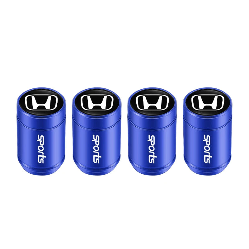 4PCS H Theme Tire Valve Caps