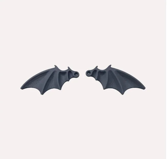 Bat Wing License Plate Decoration – Set of 2