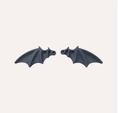 Bat Wing License Plate Decoration – Set of 2