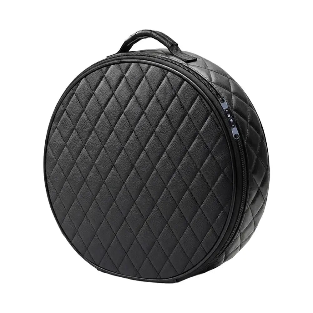 EV Charging Cable Storage Bag – Leather & Felt, Square & Round