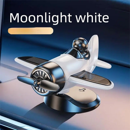 Solar Drehendes Flugzeug Armaturenbrett-Ornament