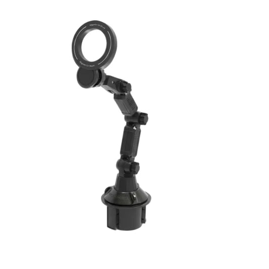 Magnetic Cup Holder Phone Mount - 360 Rotating Car Stand