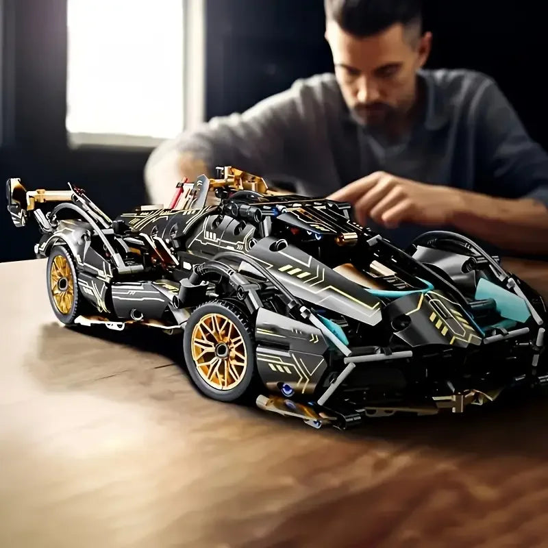 Building Block Car 1690pcs