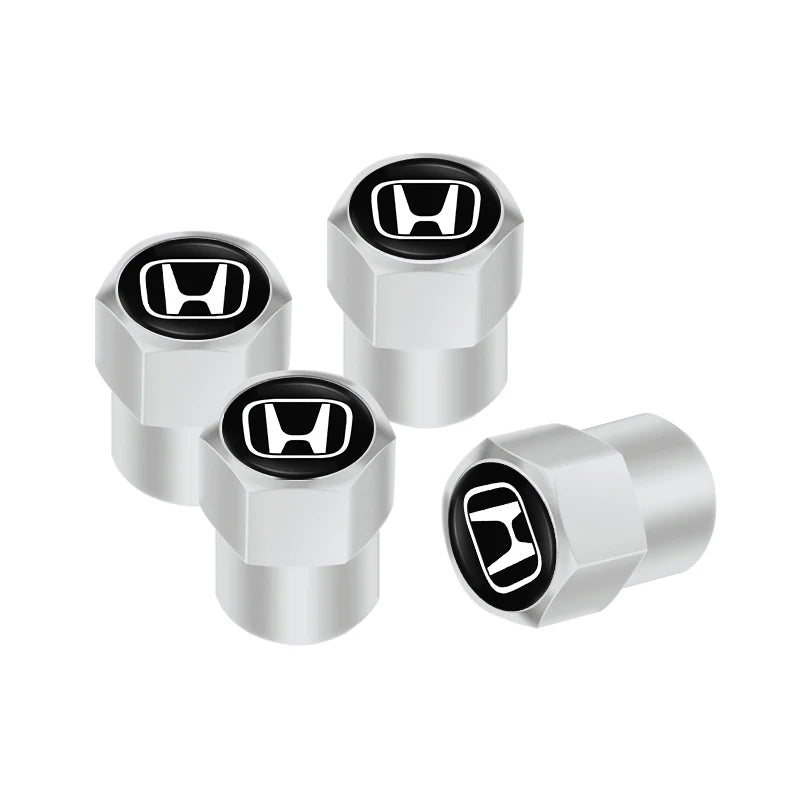 4PCS H Theme Tire Valve Caps