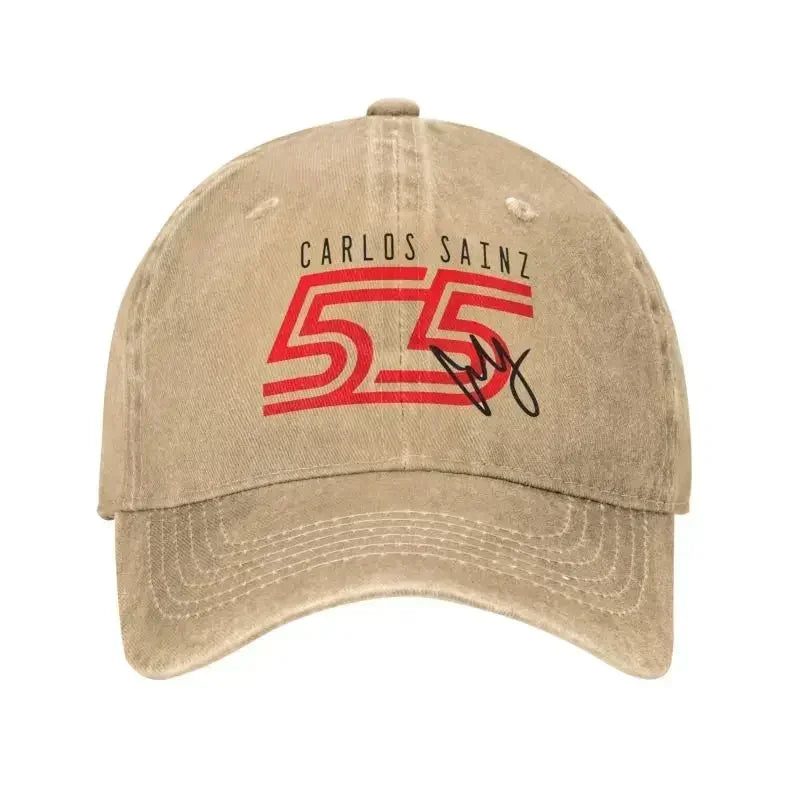 Sainz 55 Formula 1 Racing Cap
