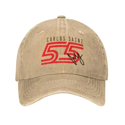 サインツ 55 フォーミュラ1 レーシングキャップ