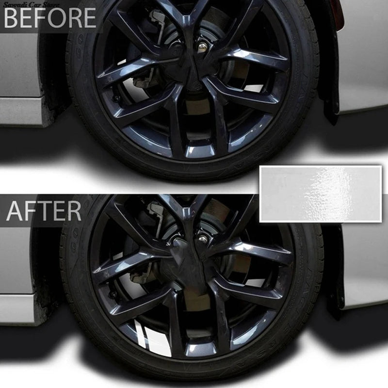 Reflective Car Wheel Hub Decal Stickers – 6 Pcs Rim Decals