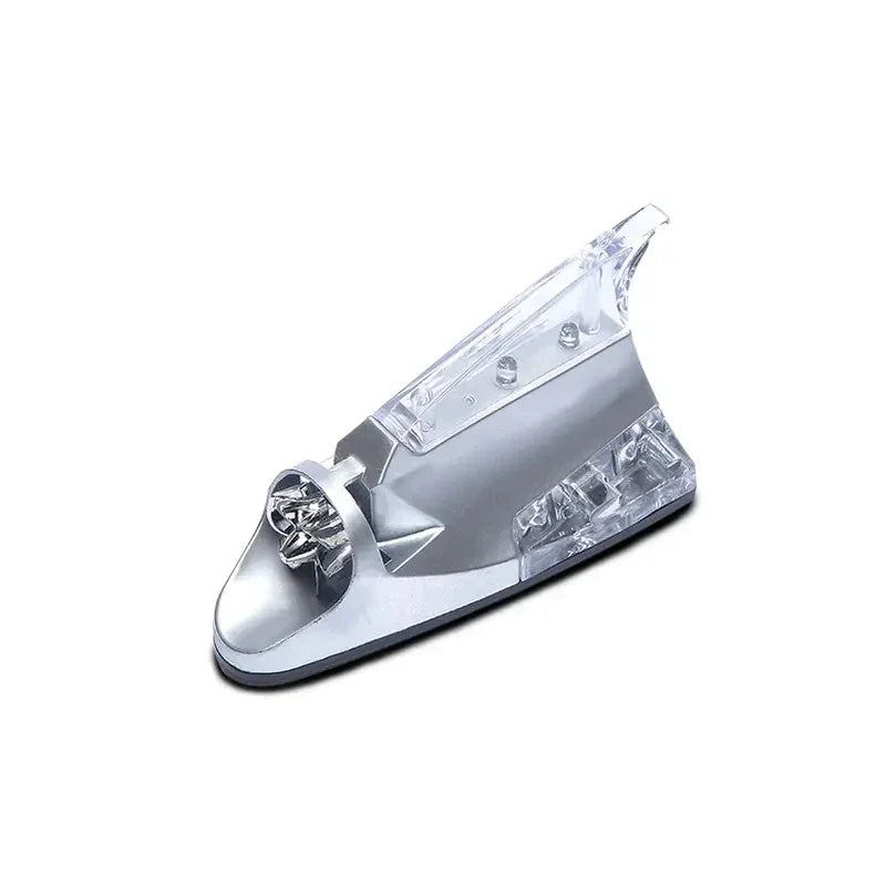 LED Shark Fin Antenna – Wind Powered RGB Roof Light 5 Colors