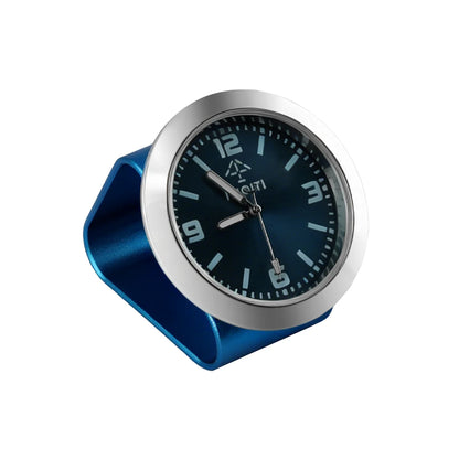 Luminous Mini Car Dashboard Clock – Quartz Analog Air Vent Mount