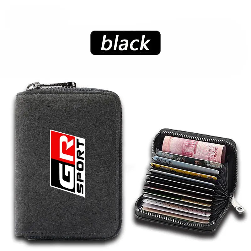 ID Card Coin Pouch Wallet – Compact Car Accessory Purse