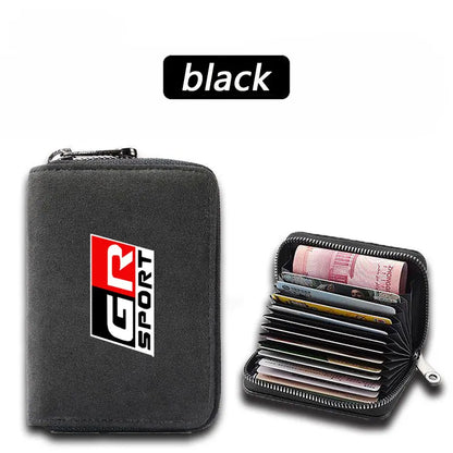 ID Card Coin Pouch Wallet – Compact Car Accessory Purse