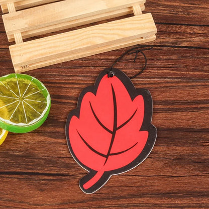 Leaf-Shaped Hanging Car Air Freshener