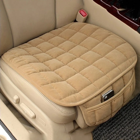 Winter Warm Car Seat Cushion – Anti-Slip Plush Seat Cover Pad