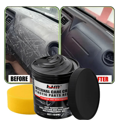 Car Plastic Restorer Paste – Bumper & Interior Repair Cream